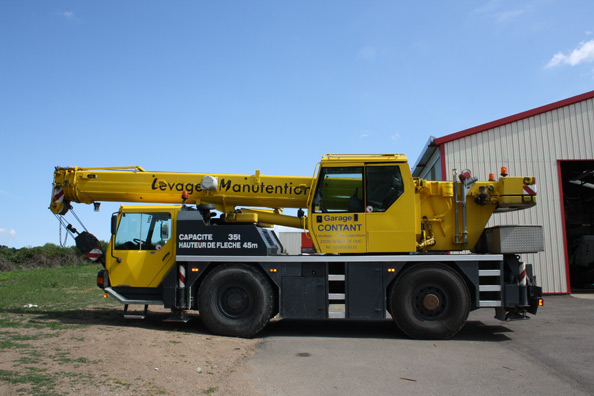 Levage et relevage de poids lourds