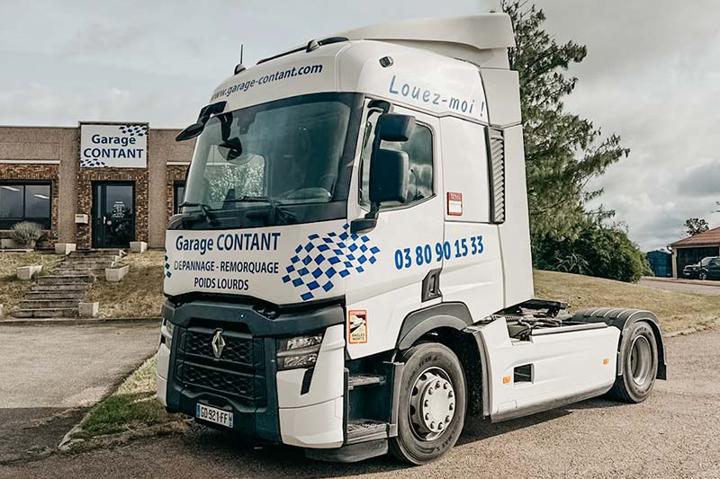 Renault T480 tracteur routier en location — Garage Contant, vue 1