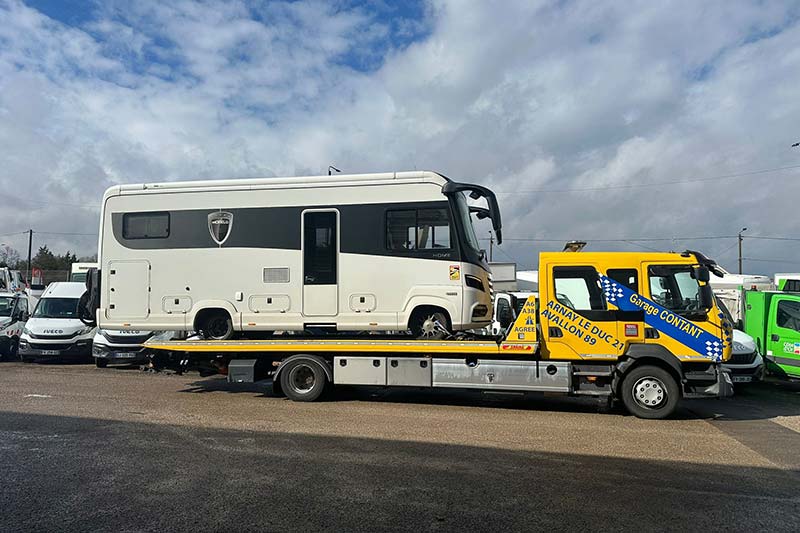 Rapatriement vers atelier poids lourds